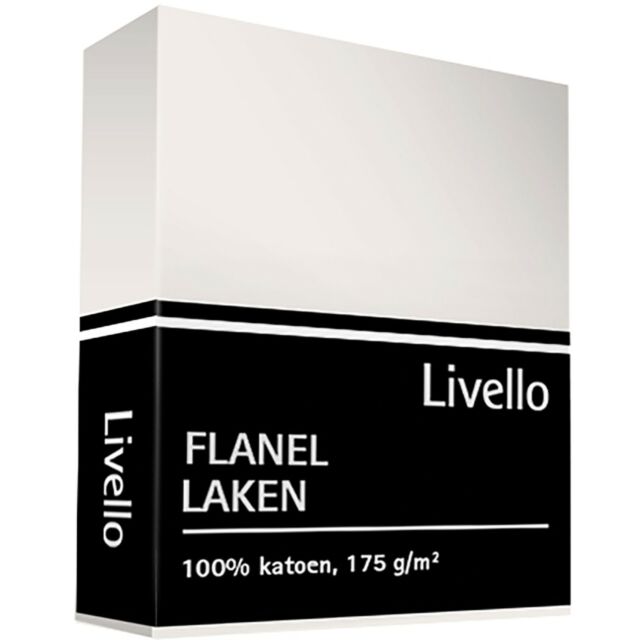 Livello Laken Flanel Ecru