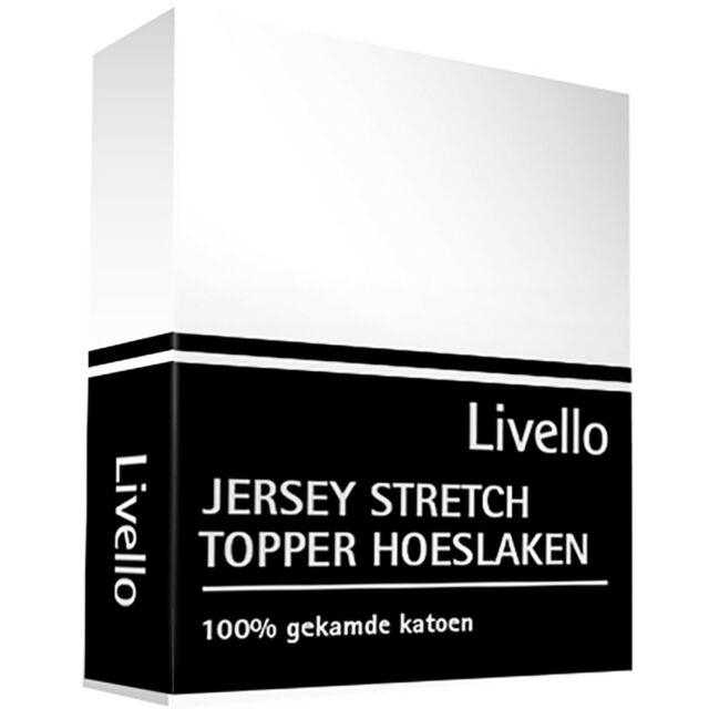 Livello Hoeslaken Topper Jersey Wit