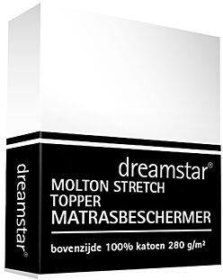 Dreamstar Molton Topper Stretch De Luxe