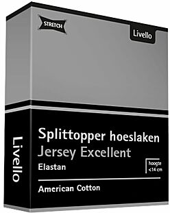Livello Hoeslaken Splittopper Jersey Excellent Light Grey 