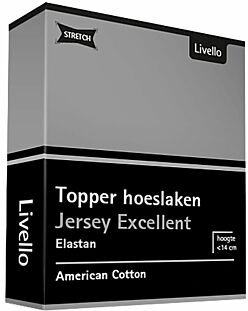 Livello Hoeslaken Topper Jersey Excellent Light Grey 
