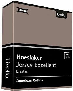 Livello Hoeslaken Jersey Excellent Taupe 