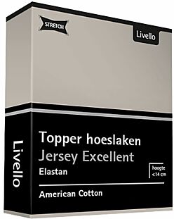 Livello Hoeslaken Topper Jersey Excellent Stone 
