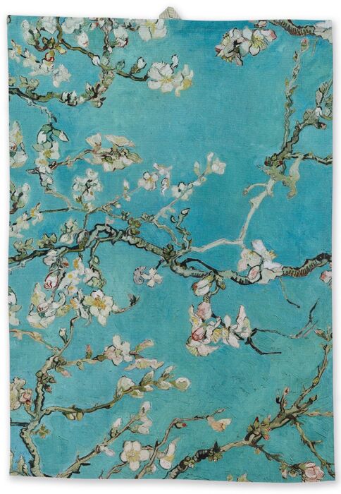 Beddinghouse x Van Gogh Museum Theedoek Blossom Blauw
