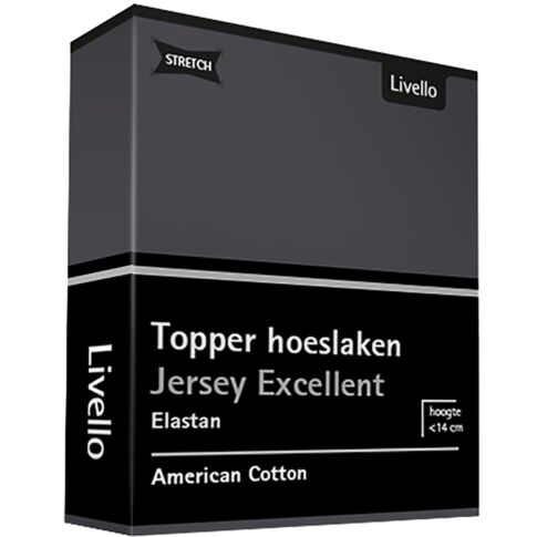 Livello Hoeslaken Topper Jersey Excellent Dark Grey 