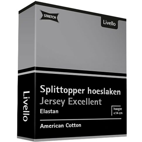 Livello Hoeslaken Splittopper Jersey Excellent Light Grey