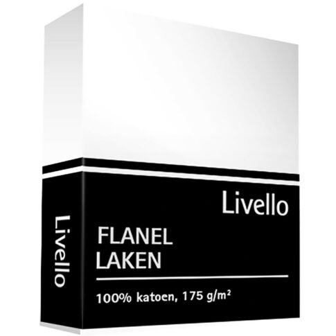 Livello Laken Flanel Wit