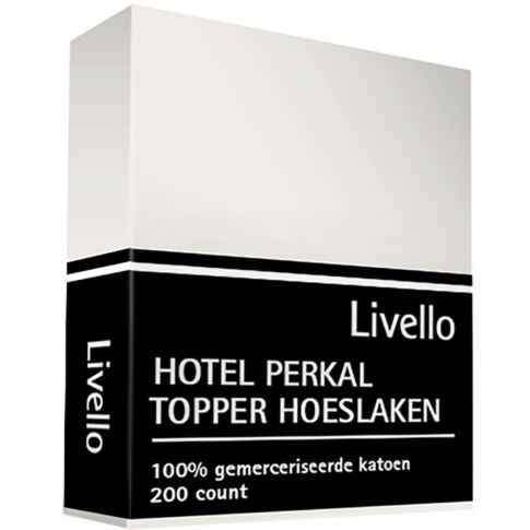Livello Hotel Hoeslaken Topper Perkal Ivoor