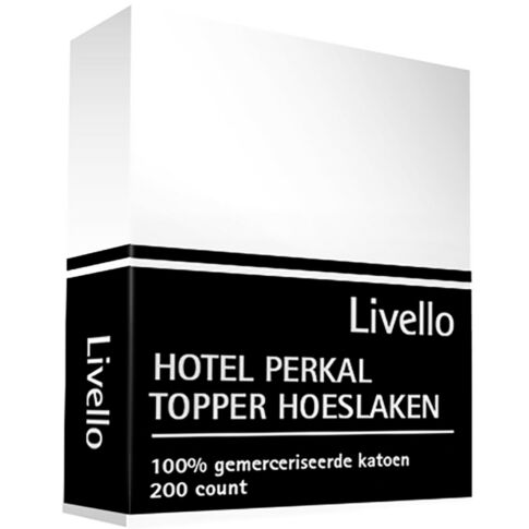 Livello Hotel Hoeslaken Topper Perkal Wit